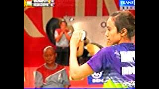 Tunggal Putri Perdelapan Final INA vs BUL) Ind Open '13 Part 2