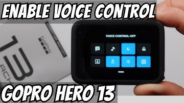How to Turn Voice Control On on GoPro Hero 13