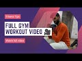 "Get Fit Fast: Full Gym Workout Video for Maximum Results! 🏋️‍♂️💪 #fitness  #youtube #gym #workout