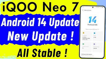 iQOO Neo 7 Android 14 Update - Stable Update !! | iqoo neo 7 new update