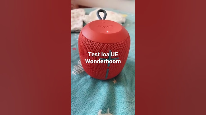 Loa bluetooth ultimateears wonderboom đánh giá