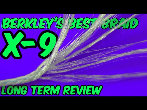 Berkley X9 review Berkley's best braid - An excellent all around