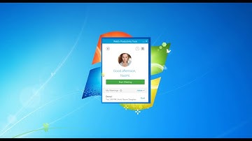 WebEx Conferencing: Productivity Tool for Windows