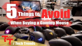 5 Things to Avoid When Buying a Gaming Mouse