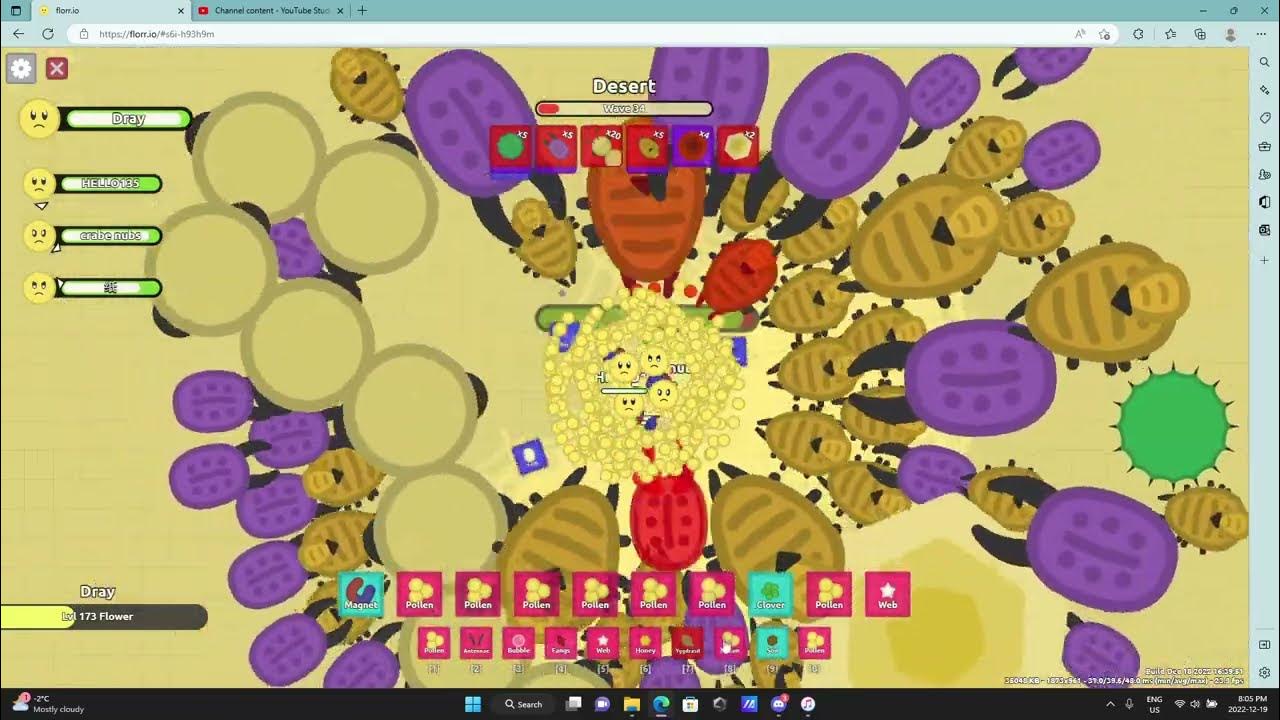 Florr.io ULTRA POLLEN RUN YouTube