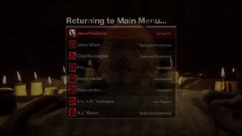 The Game Over show Jason Plays Friday the 13th: The Game Offline 1 Player Mode Complete Match