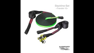 Slackline-Manual: How to set up the Traveler Slackline