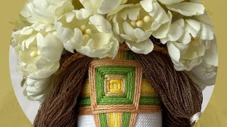 картинка: 6. Мотанка - зачіска та віночок