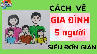 Bạn muốn phát triển kỹ năng vẽ của mình đồng thời tạo nên một tác phẩm sáng tạo mang tính gia đình? Hãy đến với chúng tôi và thử sức với cách vẽ gia đình 5 người đặc sắc này.