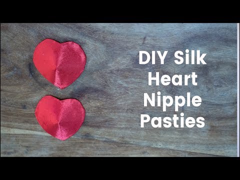 DIY Heart Shaped Nipple Pasties