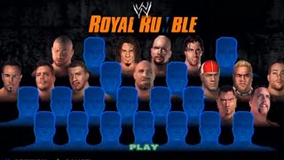 WATCH-WWE SMACKDOWN HCTP GAMEPLAY -ROYAL RUMBLE MATCH