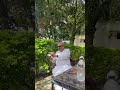 Tamal Mohammed Bhai eating Narikel Sas