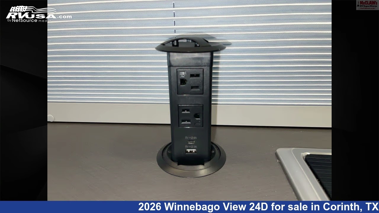 Beautiful 2026 Winnebago View 24D Class C RV For Sale in Corinth, TX | RVUSA.com