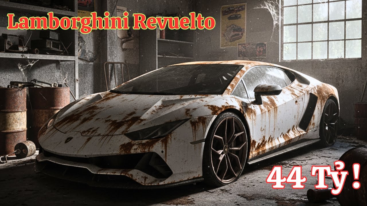 Phục Hồi Siêu Xe Lamborghini Revuelto - Không Thể Nổ Máy !
