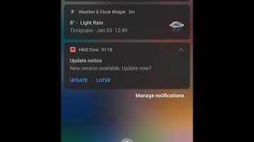 How to disable HMS Core Update notice on Huawei phones