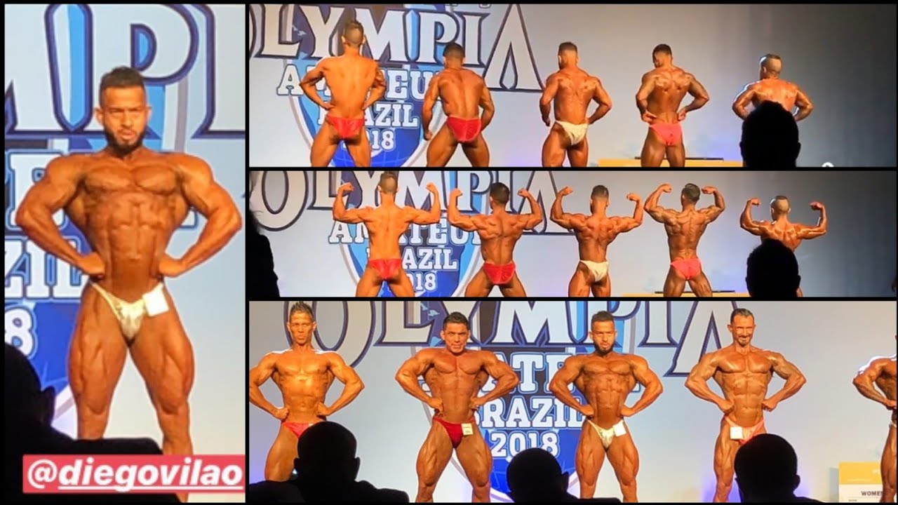 Diego Vilão CAMPEONATO MR OLYMPIA BRASIL CONFRONTO 2018