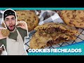 O COOKIE DE CHOCOLATE PERFEITO | CROCANTE POR FORA E MACIO POR DENTRO | COOKIE RECHEADO COM NUTELLA