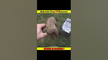 Hydraulic Press vs Hammers⁉️💥 || Old vs New Hammers🔨 || 1900 vs 2024 || #shortsfeed #trending #tamil