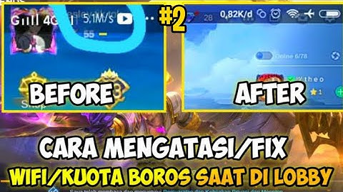 Cara Fix Kuota Boros Di Lobby Ml Padahal Tidak Ada Notifikasi Download | Boros Kuota | Mlbb Fix Bug