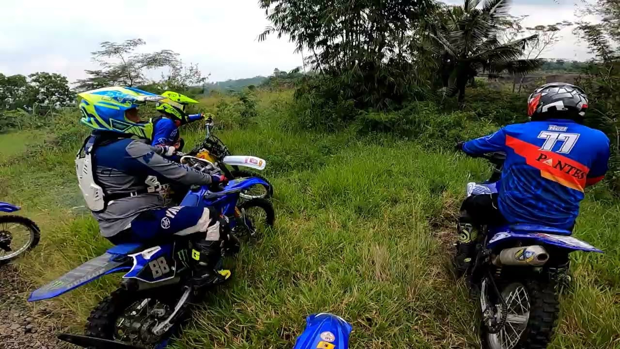 Ujian Pertama Di Jalur Merapi, Disini Ketangguhan YZ125 Di Uji