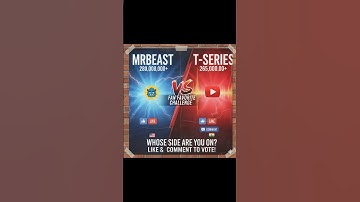 🔥 MrBeast vs T-Series: FAN WAR 2.0! Kiska Palda Bhaari? Like For MrBeast, Comment For T-Series!