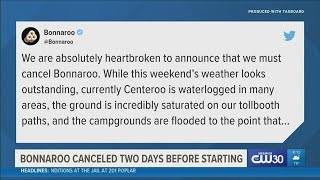 Bonnaroo forced to cancel because of flooding