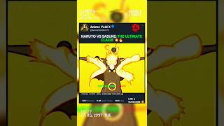 Naruto Vs Sasuke The Ultimate Clash