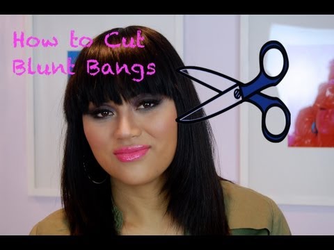 how-to-cut-blunt-bangs