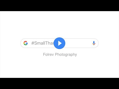 A #SmallThanks from Folrev Photography to you - October 2018