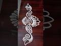 #simplerangoli #sideborders #muggulu #art #borderrangoli #sideborderdesigns #aashritareddymuggulu