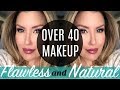 MAKEUP FOR MATURE SKIN | Natural Looking Foundation Routine for TEXTURE, WRINKLES, LARGE PORES