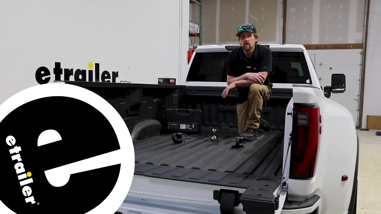 etrailer | Curt Ball and Safety Chain Loop Kit Installation - 2024 GMC Sierra 3500