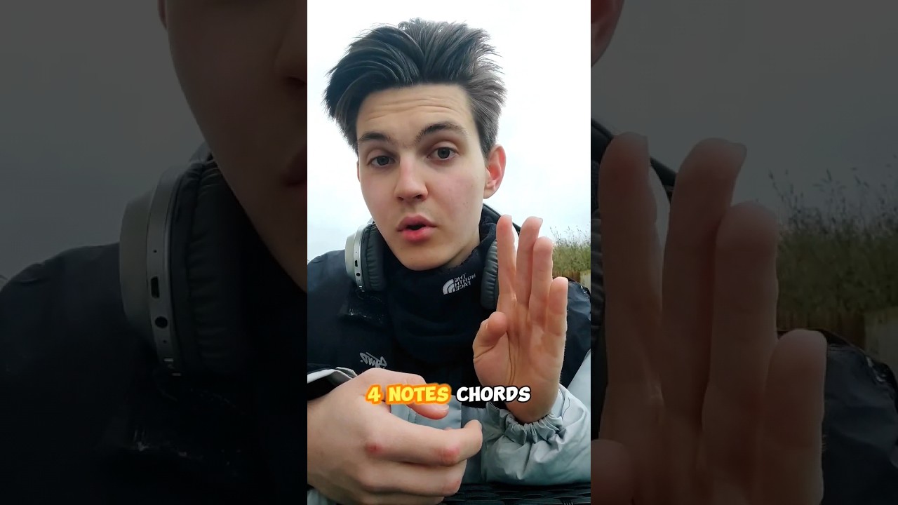 The 🎻 can play 4 note chords!  