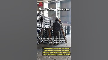 The Type B scaffolding forms a triangular stability system with "ringlock + ledger + diagonal brace"