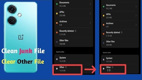 How to delete Junk File in OnePlus mobile | delete Cache memory | delete Other File