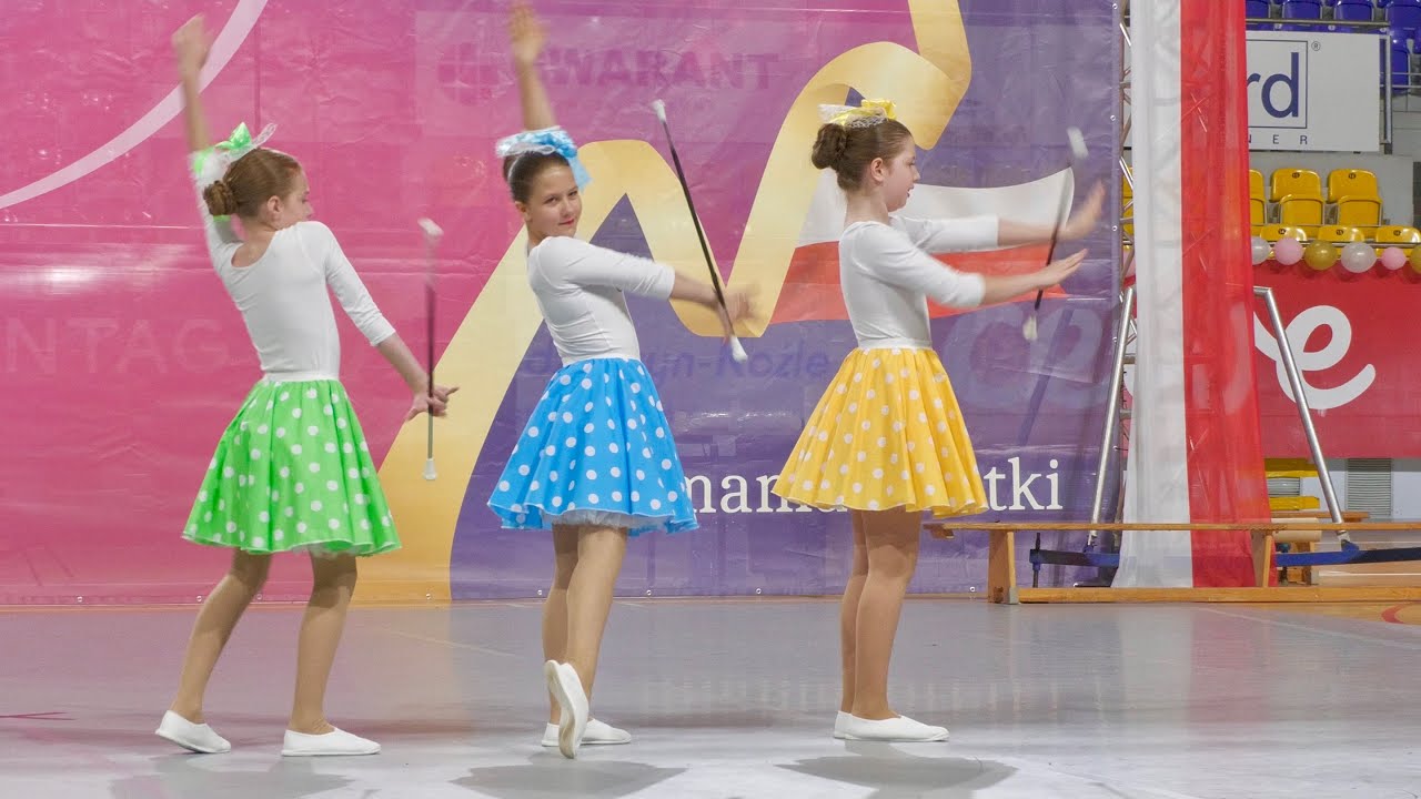 *LIBRA GOSTYNIN* - DUO TRIO BATON kadet-  MP Kędzierzyn Koźle 2025 - Mażoretki