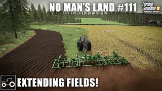 Extending Fields,Spreading Lime & Cultivating, No Man's Land #111 Farming Simulator 19 Timelapse