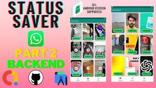 How To Create WhatsApp Status Saver App in Android Studio Tutorial || Kotlin || Backend || Part-2 screenshot 5