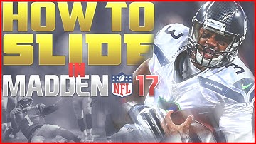 Madden NFL 17 Tips: How to QB Slide in Madden 17!! | NEW CONTROLS