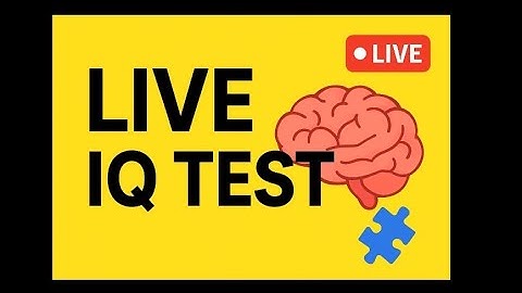 🧠 LIVE NOW: The Most Mind-Blowing Puzzle Challenge! #IQChallenge #LivePuzzleChallenge