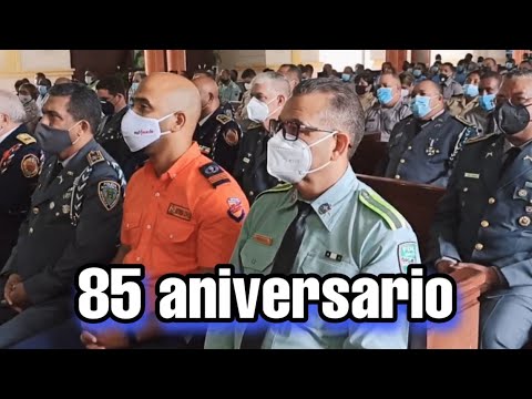 Celebran misa por 85 aniversario de la Policía Nacional