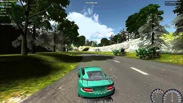 racing game on unity test2