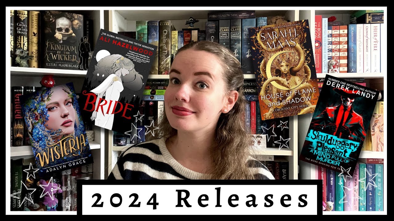 Most Anticipated Book Releases | 2024 - YouTube