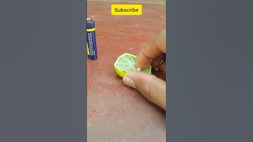 Real ✅ Or Fake ❌ Battery Lemon And Coin Experiment @M4Techofficial #shorts #youtubeshorts