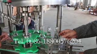 Single head ring pull aluminum Cap capping machine