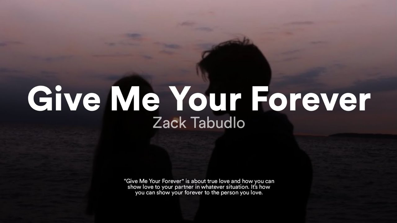 give me your forever - lyrics (slowed + reverb)