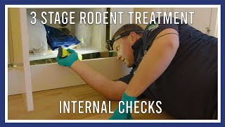 3 stage rodent treatment: internal checks