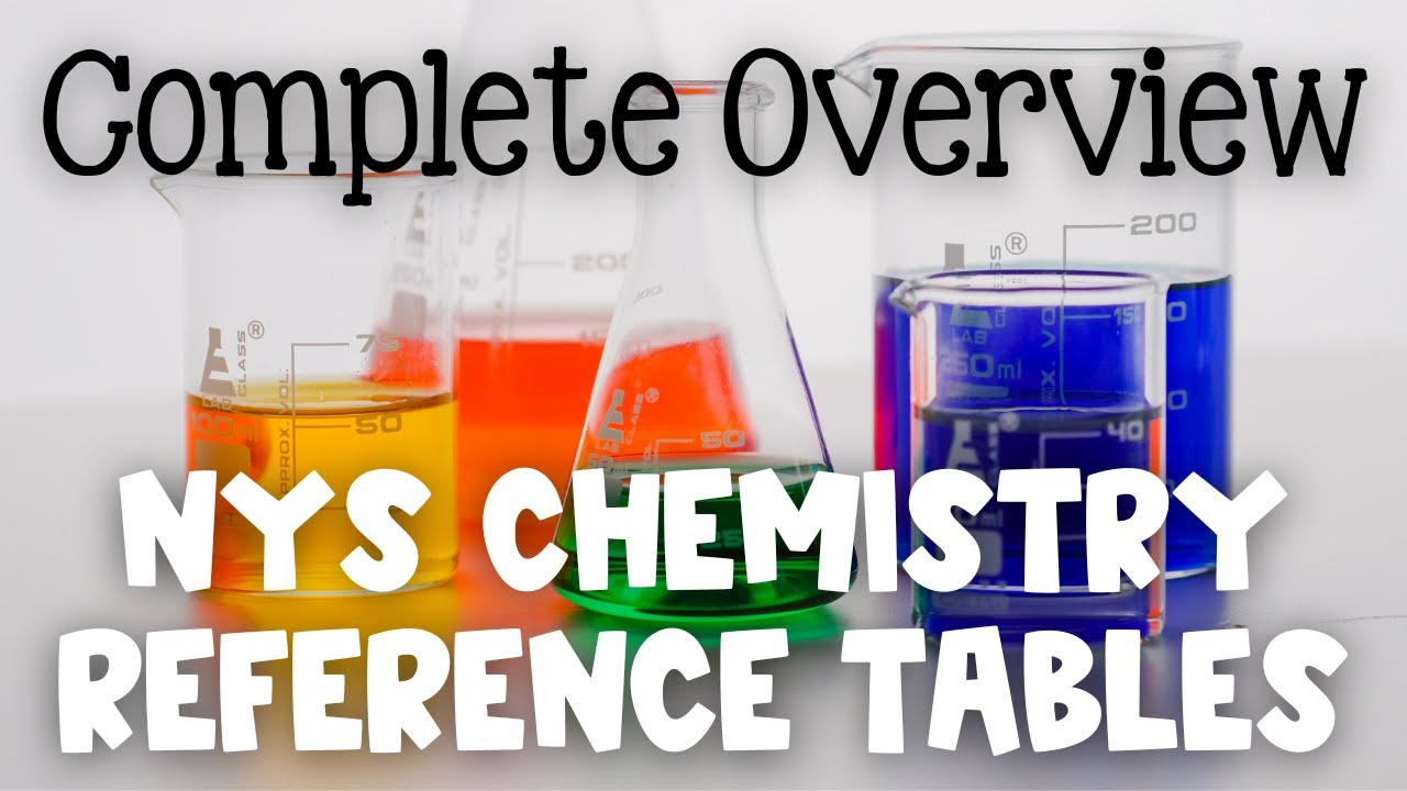 Nys Chemistry Reference Tables