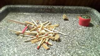 Keychain Camp Tool Homemade Fire Kit Test