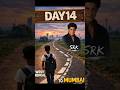 People Said I Can't Reach Mumbai… 1 Subscribe = 1 Step | Day 14 Journey#challenge #shorts #srk